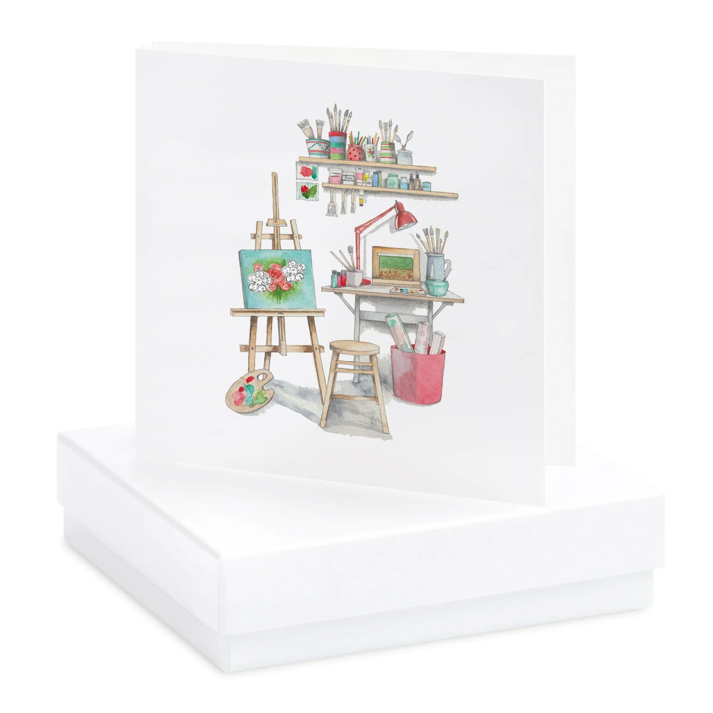 Art Studio - Sterling Silver Earring Card