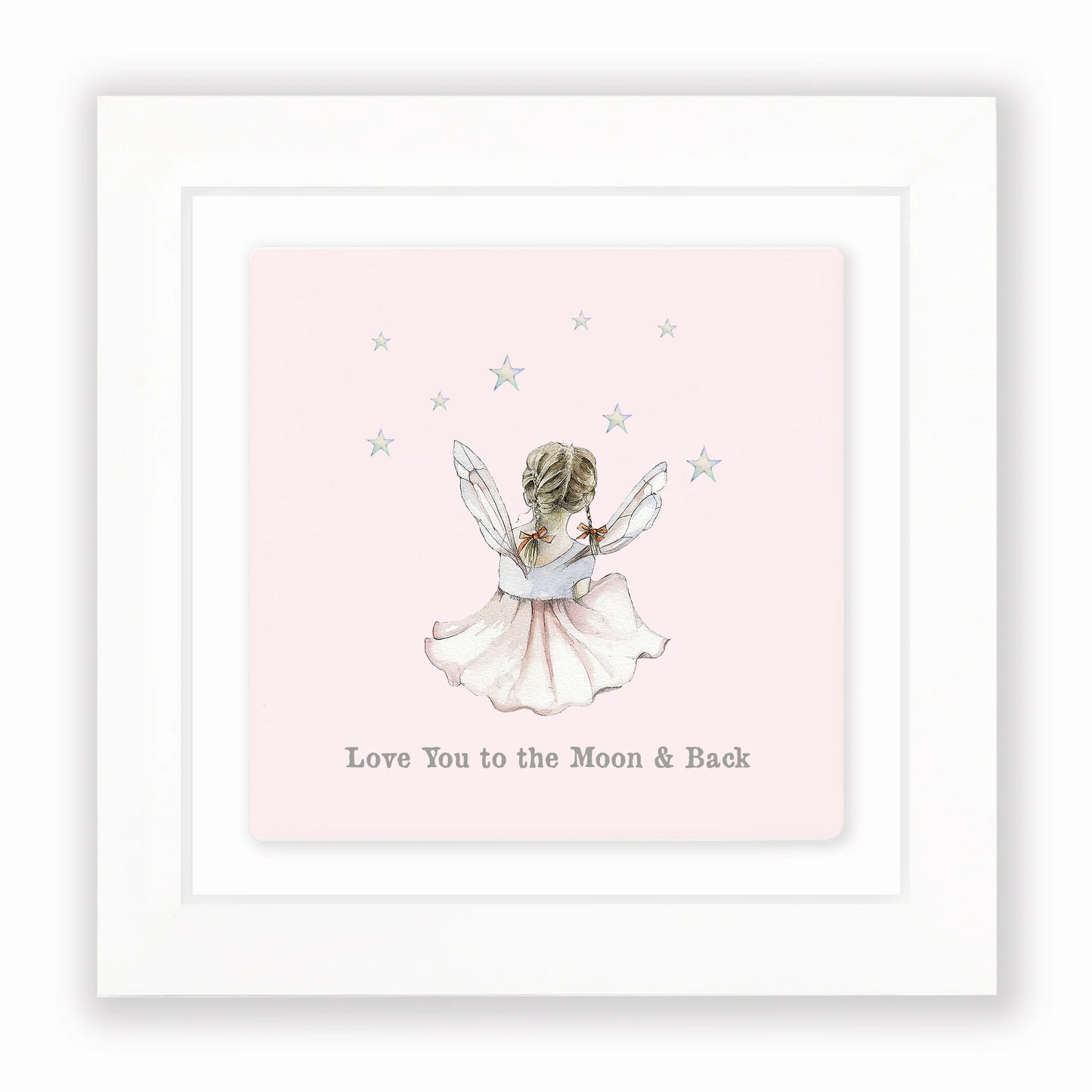 Love You To The Moon & Back - Framed Ceramic Tile