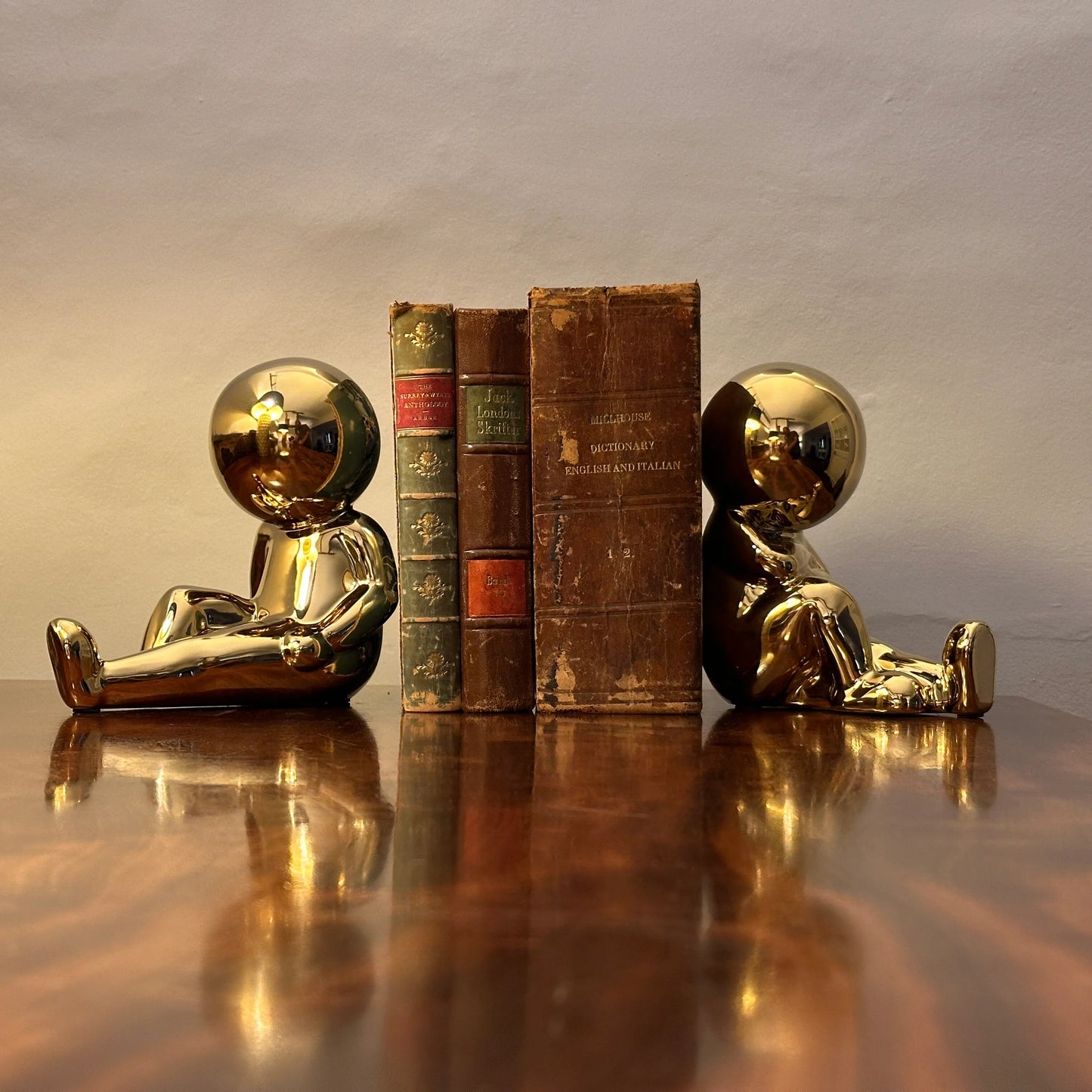 Jelly Baby Gold Bookends