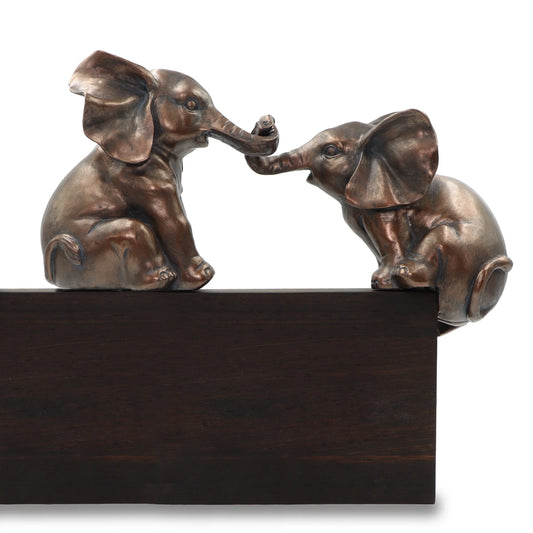 Elephants Tie - Pair