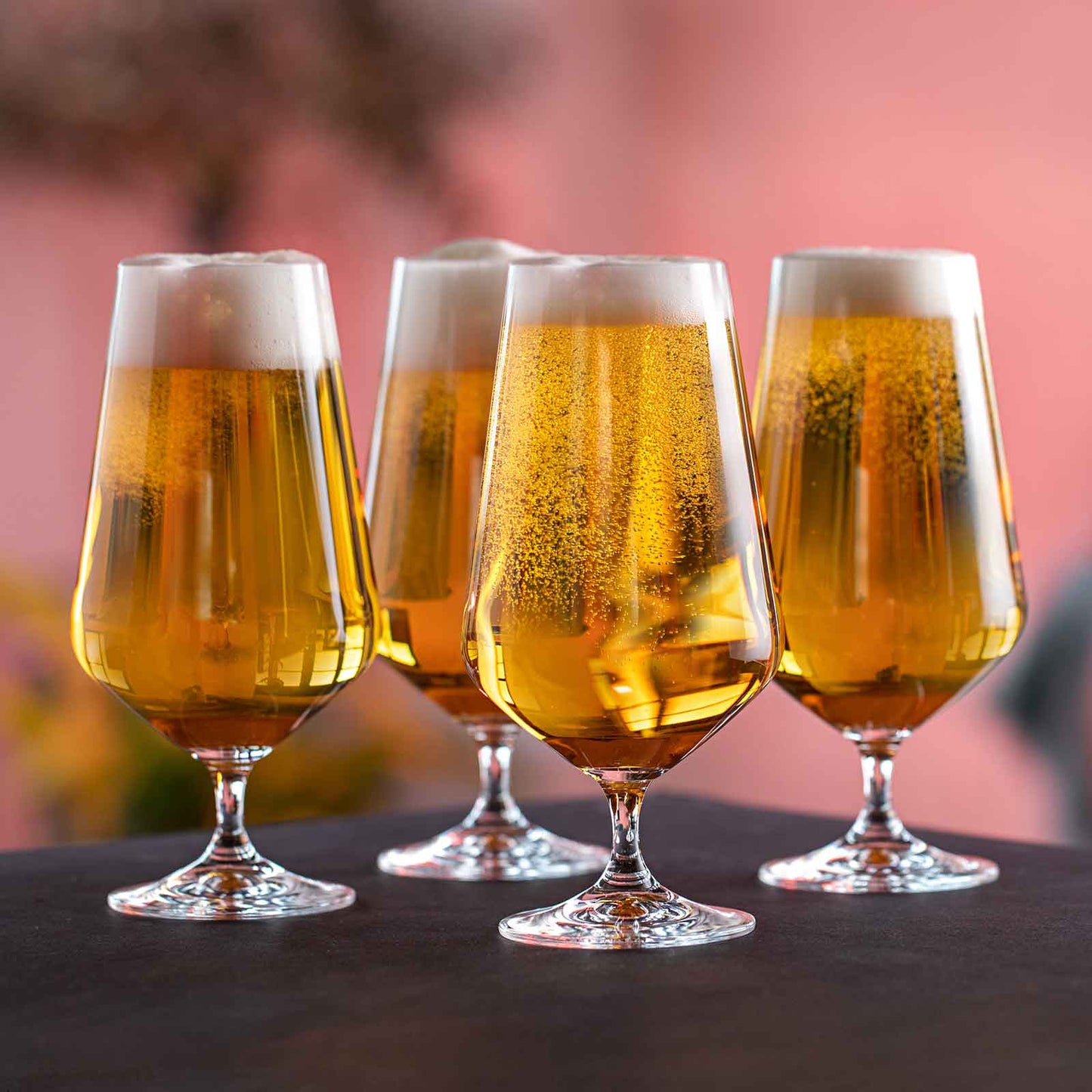 Cheers! Beer Glass, Set of 4