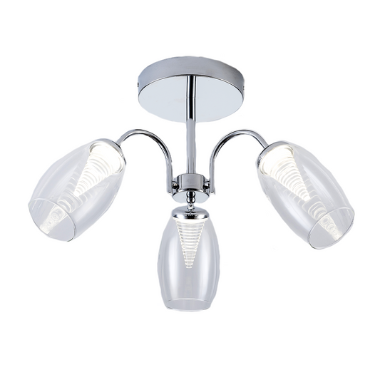 Callas 3 Light LED Semi Flush