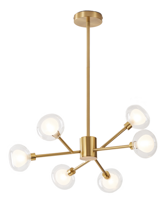 Norton 6 Light Semi-Flush Pendant