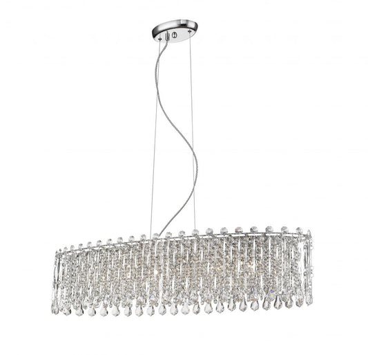 Zara 6 Light Oblong Pendant