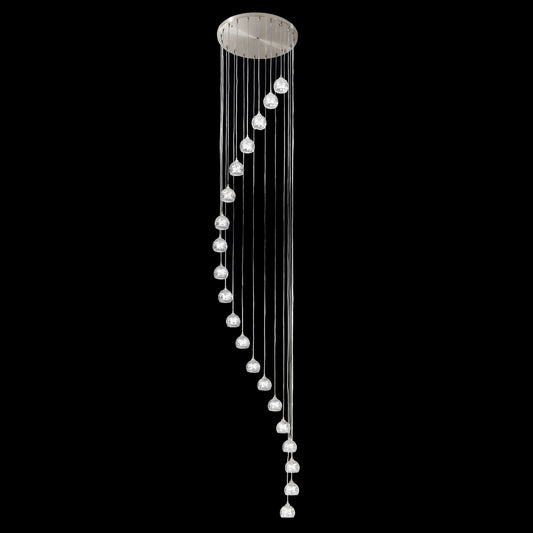 Taylor 20 Light Round Spiral Pendant