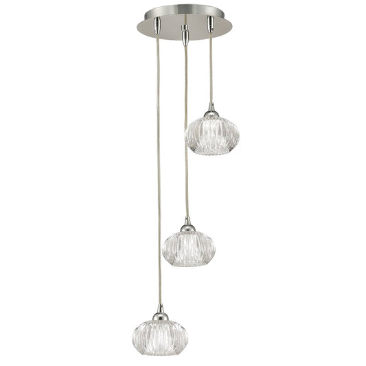 Townend 3 Light Round Pendant