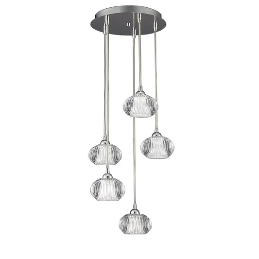 Townend 5 Light Round Pendant