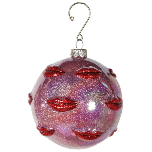 Pink Lips Bauble