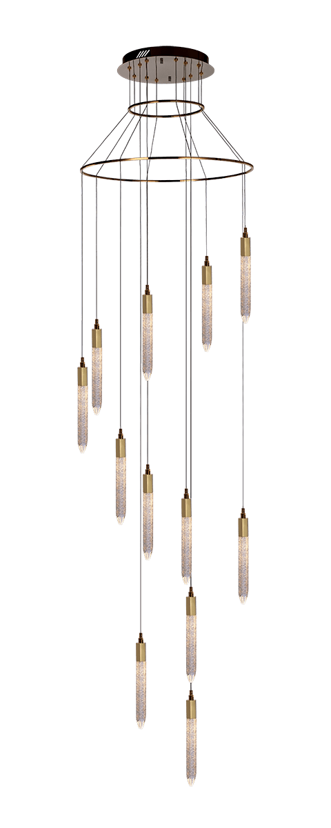 Kilvin 12 Light LED Round Pendant