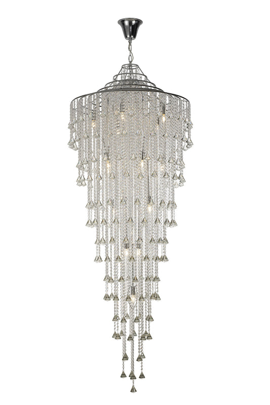 Liberty 15 Light Tall Crystal Pendant