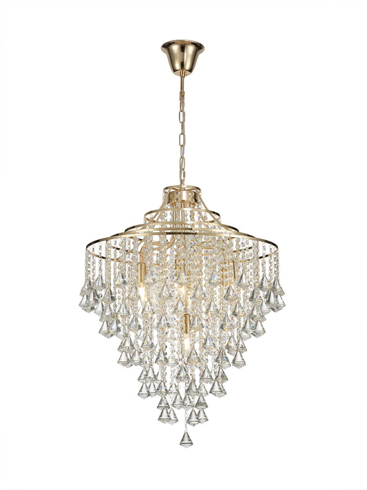 Liberty 7 Light Crystal Pendant