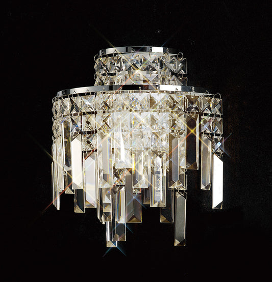 Millias Crystal Double Wall Light