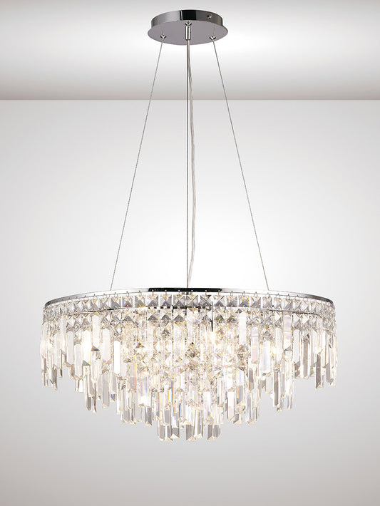 Millias 8 Light Round Pendant